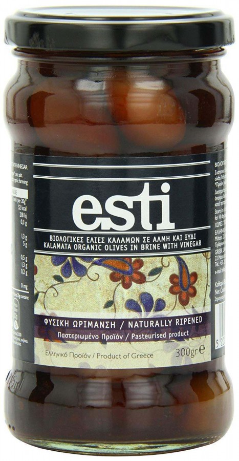 Esti Organic Kalamata Olives 300g