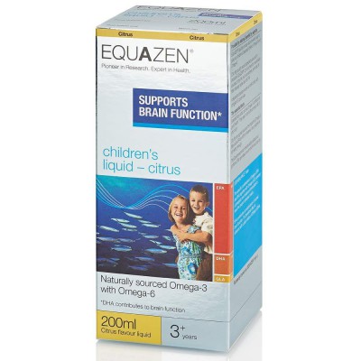 Equazen Omega 3 & 6 Childrens Citrus Liquid 200ml