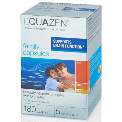 Equazen Family Omega 3 & 6 180 Capsules