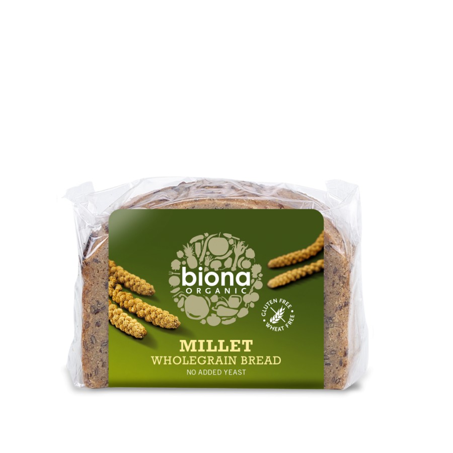 Biona Organic Gluten Free Millet Bread 250g