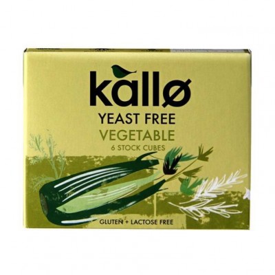 Kallo Organic Vegetable Yeast Free Stock Cubes 60g