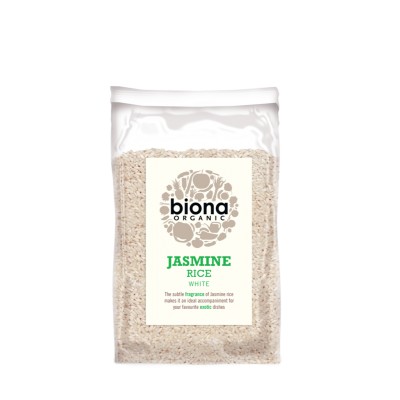 Biona Organic Jasmine White Rice 500g