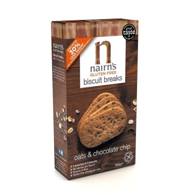 Nairn's Gluten Free Chocolate Chip Biscuit Breaks 160g