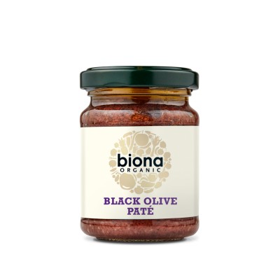 Biona Organic Black Olive Pate 120g