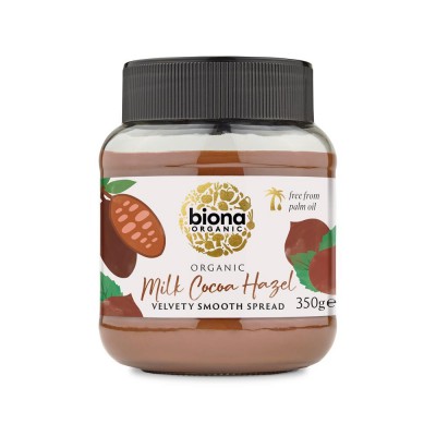 Biona Organic Milk Chocolate Hazelnut Spread 350g