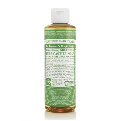 Dr Bronner's Organic Green Tea Castile Liquid Soap 237ml