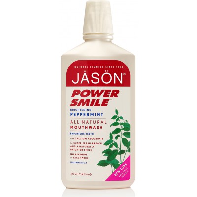 Jason Powersmile Brightening Peppermint Mouthwash 480ml