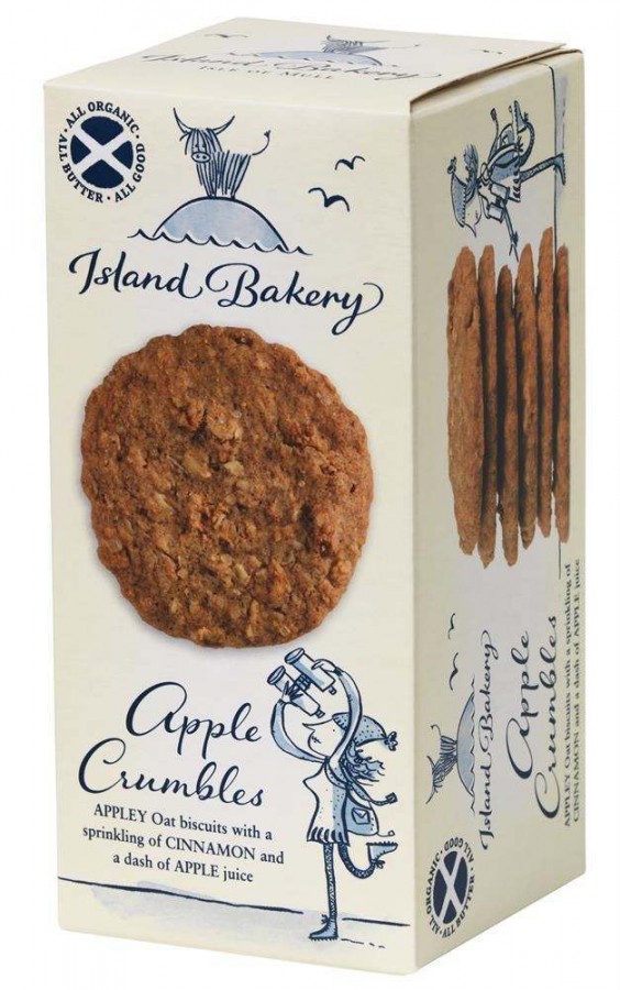 Island Bakery Organic Apple Crumbles 150g