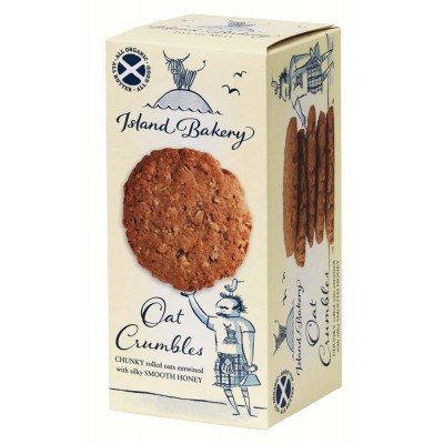 Island Bakery Organic Oat Crumble Biscuits 150g