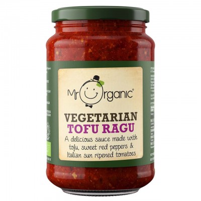 Mr Organic Vegetarian Tofu Ragu Pasta Sauce 350g