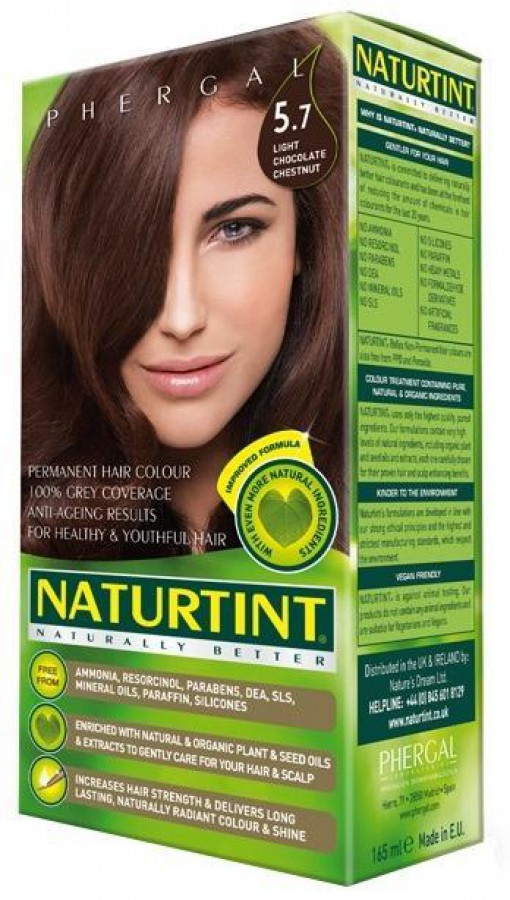 Naturtint Permanent Hair Colour 5.7 Light Chocolate Chestnut 165ml