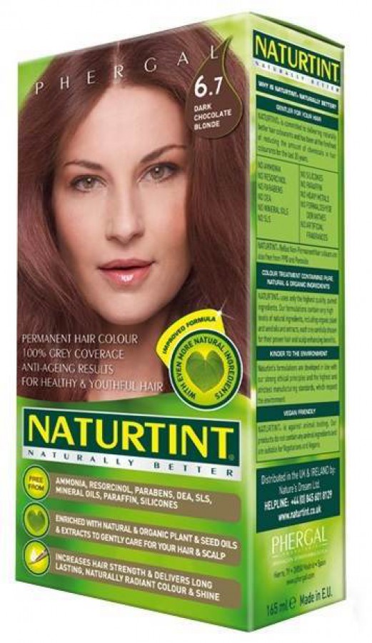 Naturtint Permanent Hair Colour 6.7 Dark Chocolate Blonde 165ml