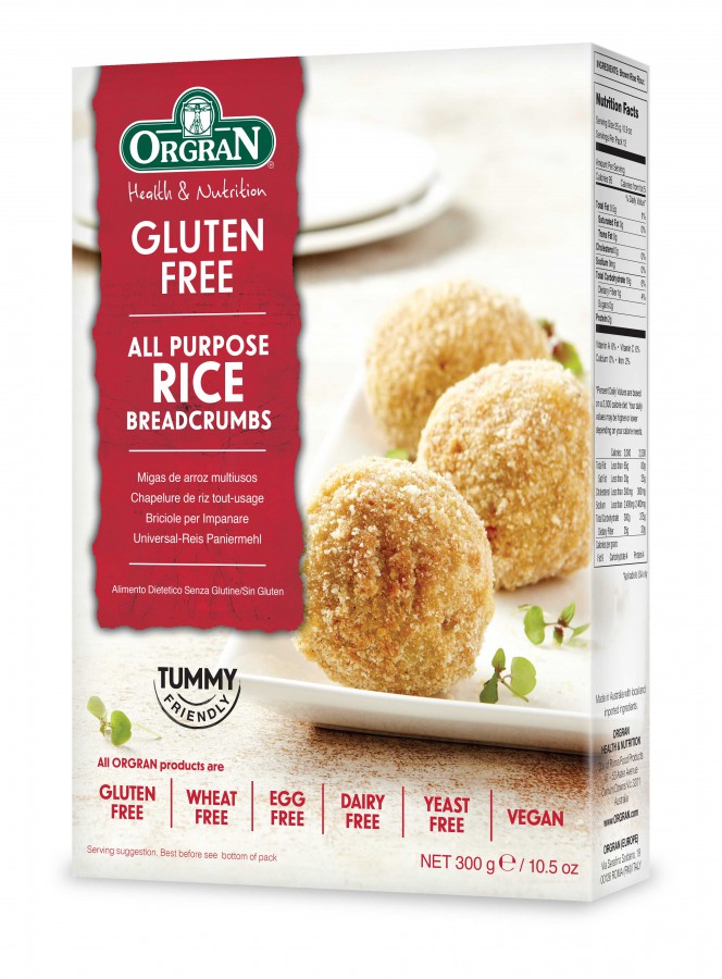 Orgran Gluten Free All Purpose Rice Crumbs 300g