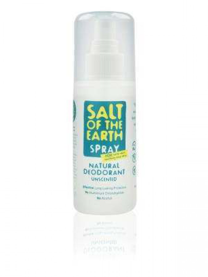 Salt Of The Earth Unscented Natural Deodorant Spray 100ml