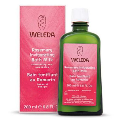 Weleda Rosemary Invigorating Bath Milk 200ml