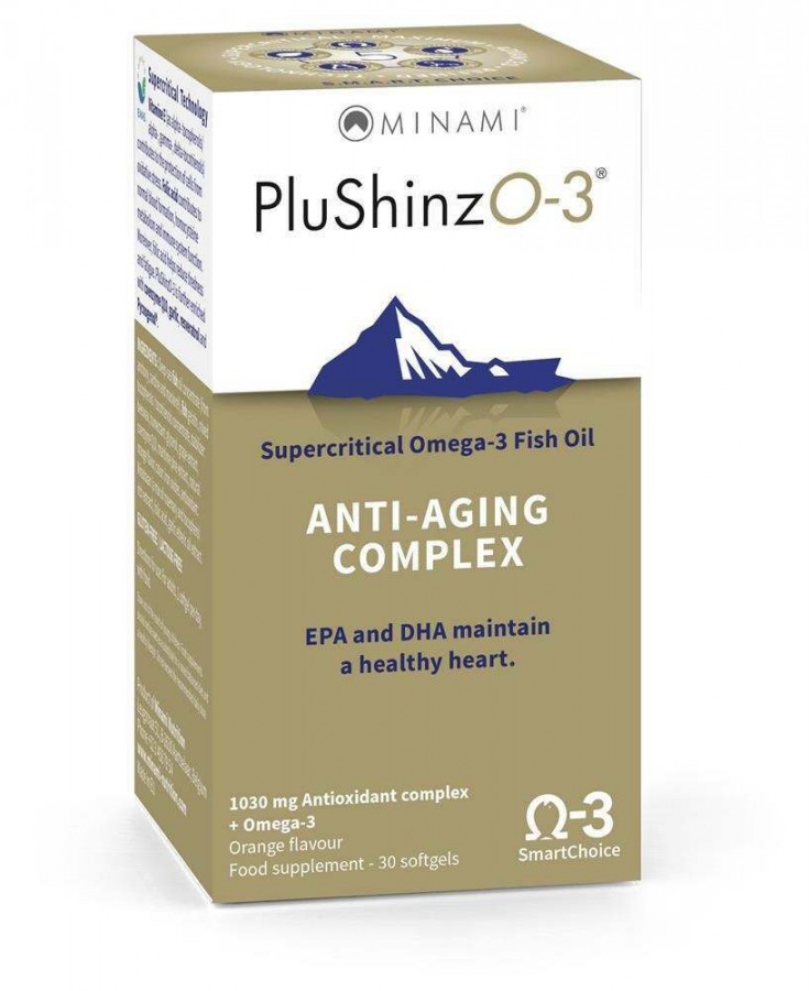 Minami Nutrition PluShinzO-3 Anti Aging 30 Capsules