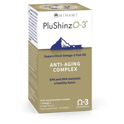 Minami Nutrition PluShinzO-3 Anti Aging 30 Capsules