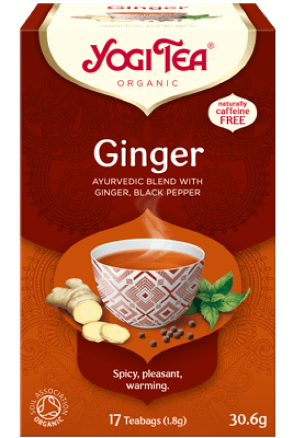 Yogi Tea Ginger Organic Tea 17 Bags