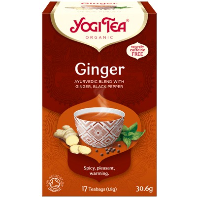 Yogi Tea Ginger Organic Tea 17 Bags