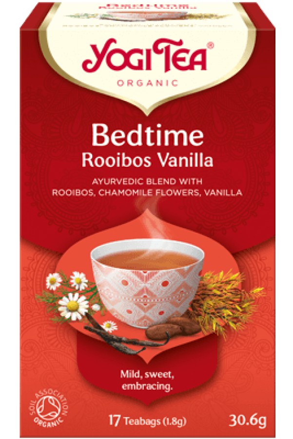 Yogi Tea Bedtime Rooibos Vanilla Organic Tea 17 Bags