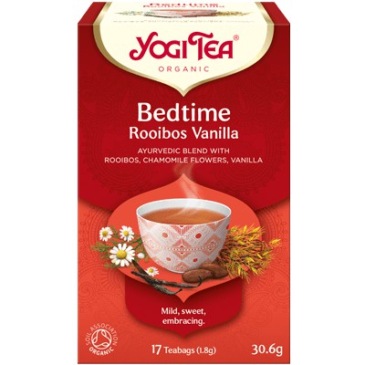 Yogi Tea Bedtime Rooibos Vanilla Organic Tea 17 Bags