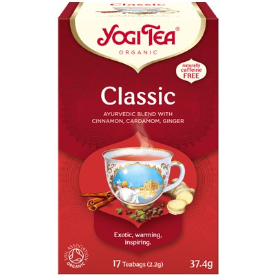 Yogi Tea Classic Cinnamon Spice Organic Tea 17 Bags