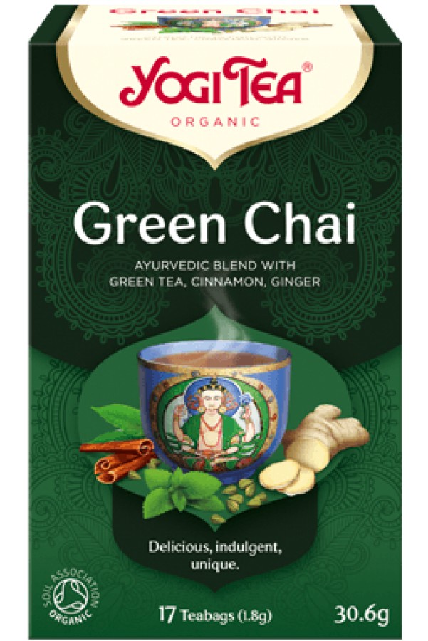 Yogi Tea Green Chai Organic Tea 17 Bags