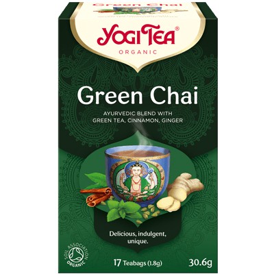 Yogi Tea Green Chai Organic Tea 17 Bags