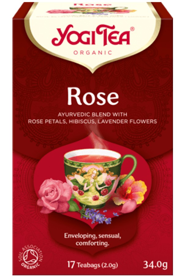 Yogi Tea Rose Organic Tea 17 Bags