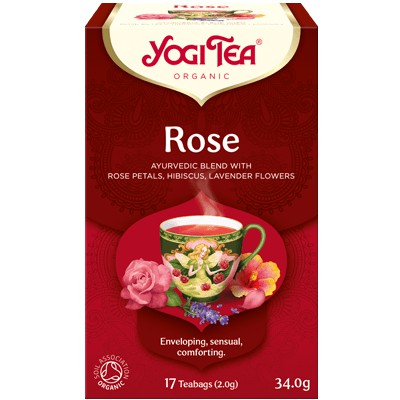 Yogi Tea Rose Organic Tea 17 Bags