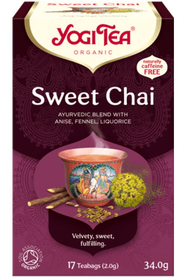 Yogi Tea Sweet Chai Organic Tea 17 Bags