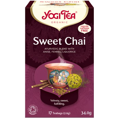 Yogi Tea Sweet Chai Organic Tea 17 Bags