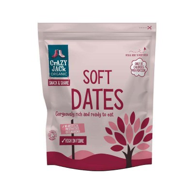 Crazy Jack Organic Soft Dates 200g