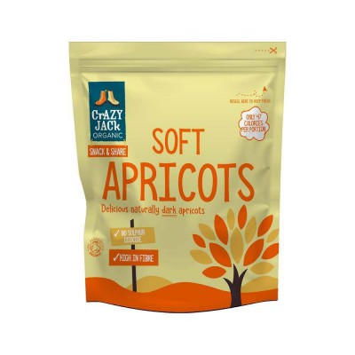 Crazy Jack Organic Soft Apricots 200g