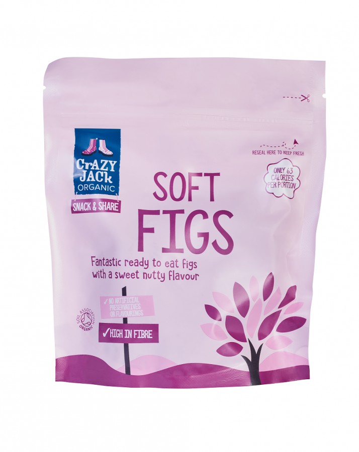 Crazy Jack Organic Soft Figs 200g