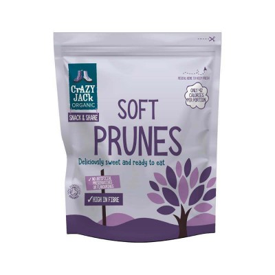 Crazy Jack Organic Soft Prunes 200g