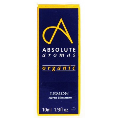 Absolute Aromas Organic Lemon Oil 10ml