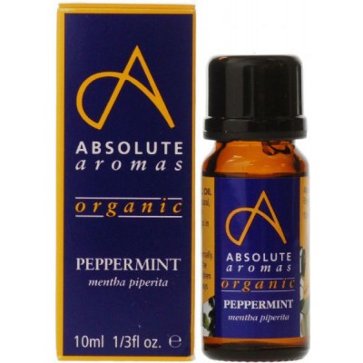 Absolute Aromas Organic Peppermint Oil 10ml