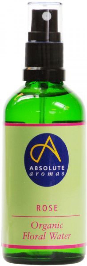 Absolute Aromas Organic Rose Floral Water 100ml