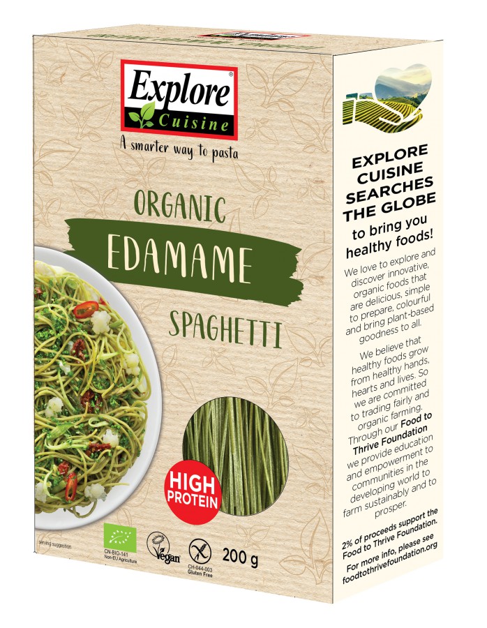 Explore Cuisine Organic Edamame Spaghetti 200g