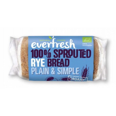 Everfresh Bakery Organic Sprouted Rye Bread 400g