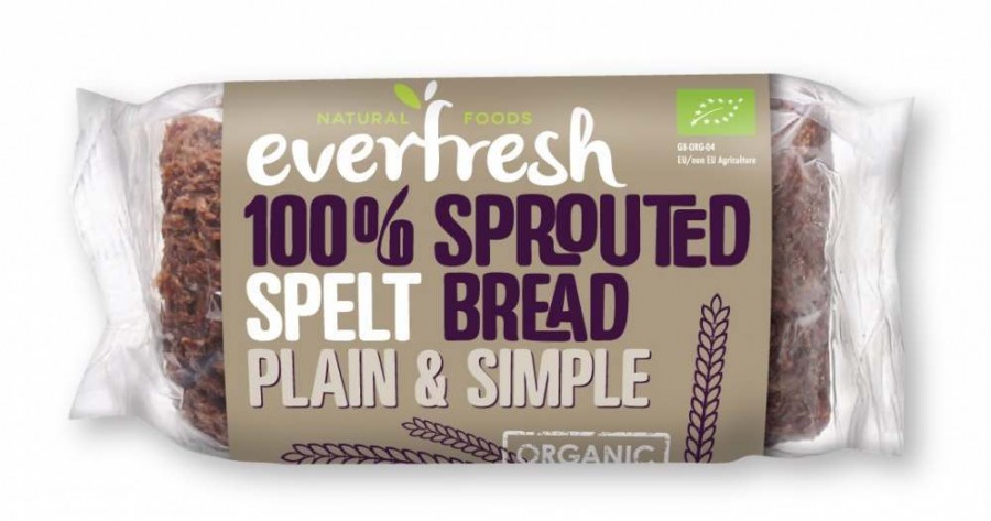 Everfresh Bakery Organic Sprouted Spelt Bread 400g