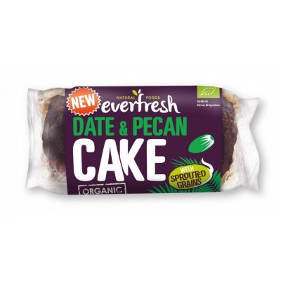 Everfresh Bakery Organic Date & Pecan Cake 350g