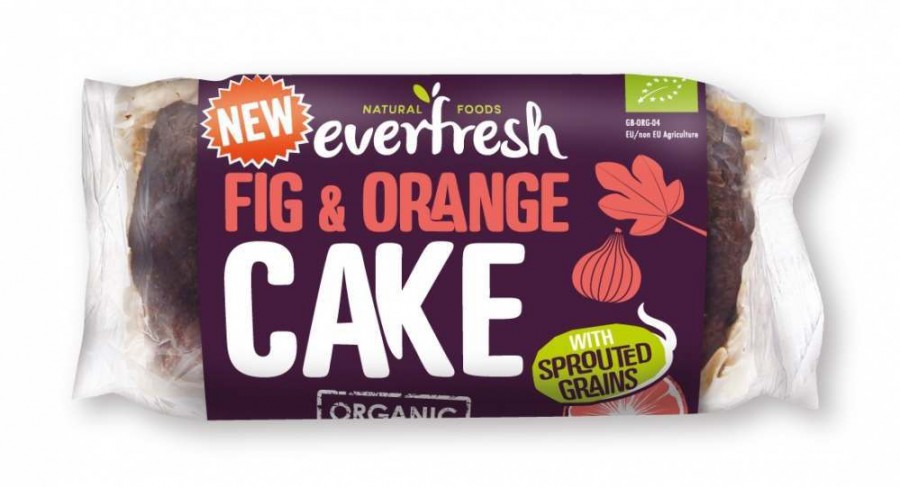 Everfresh Bakery Organic Fig & Orange Cake 350g