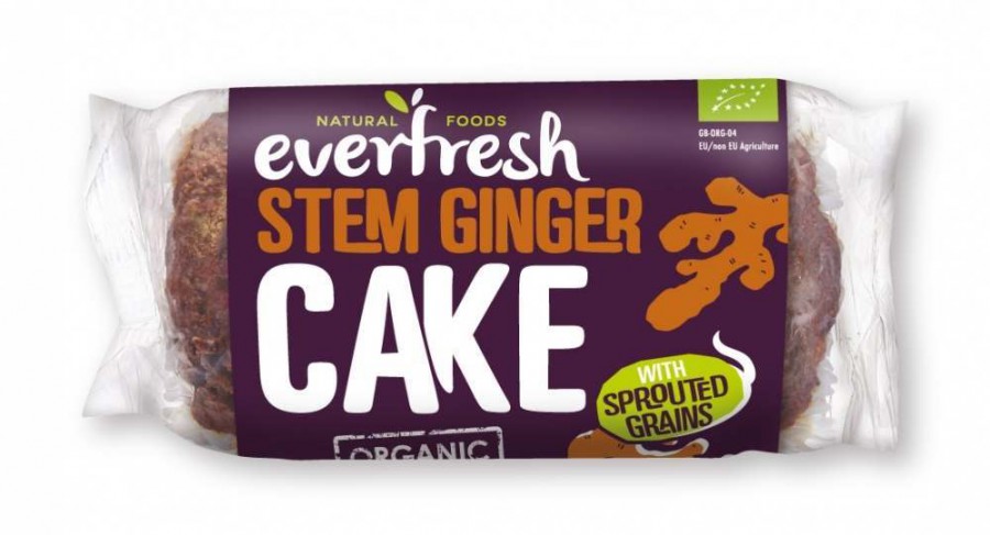 Everfresh Bakery Organic Stem Ginger Cake 350g