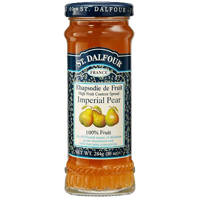 St Dalfour Imperial Pear Fruit Spread 284g - Pack of 2