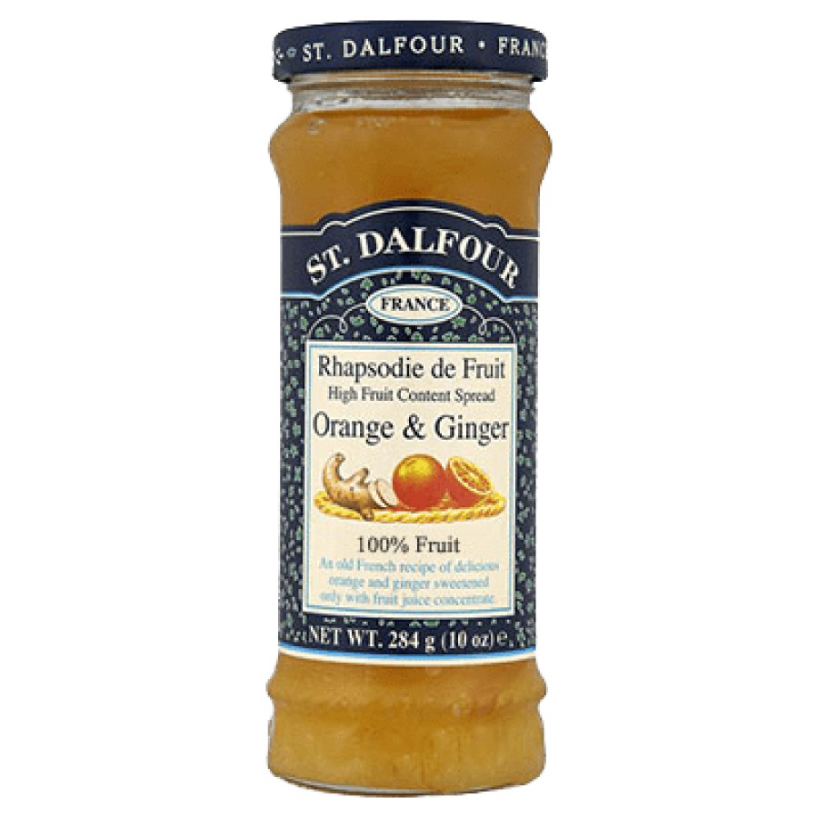 St Dalfour Orange & Ginger Fruit Spread 284g - Pack of 2