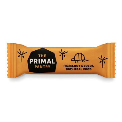 The Primal Pantry Hazelnut & Cocoa Paleo Bar 45g - Pack of 18