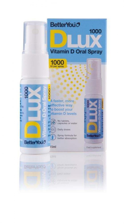 BetterYou DLux 1000 Daily Vitamin D Oral Spray 15ml