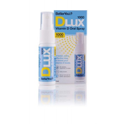 BetterYou DLux 1000 Daily Vitamin D Oral Spray 15ml